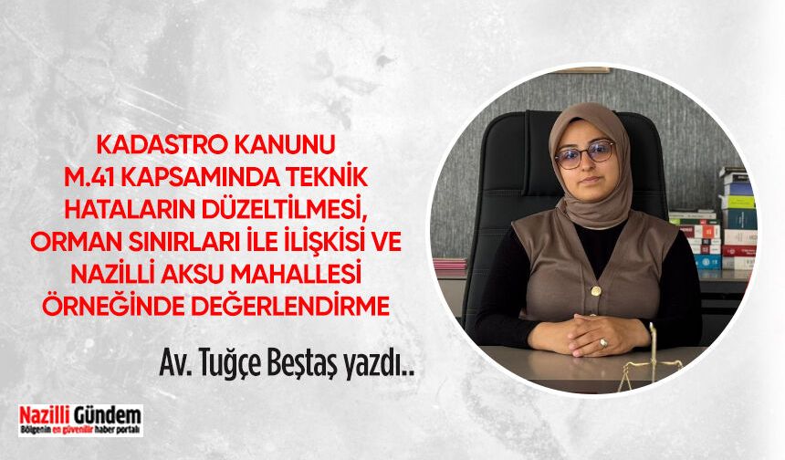 Kadastrodaki teknik hatalar ve mülkiyet hakkı