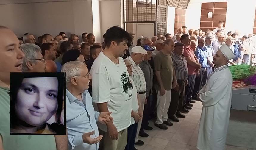 Nazilli’de gözyaşları sel oldu.. Raziye Akbaş toprağa verildi