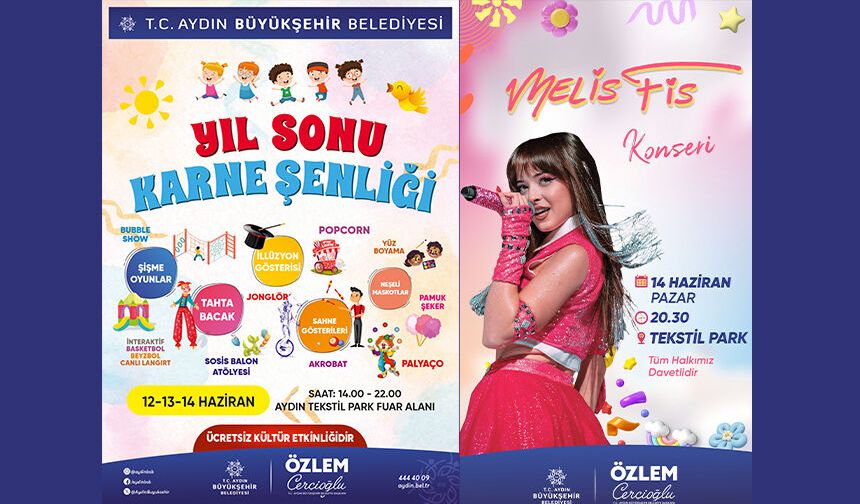 Başkan Çerçioğlu’ndan öğrencilere tatil hediyesi: Yıl sonu karne şenliği başlıyor