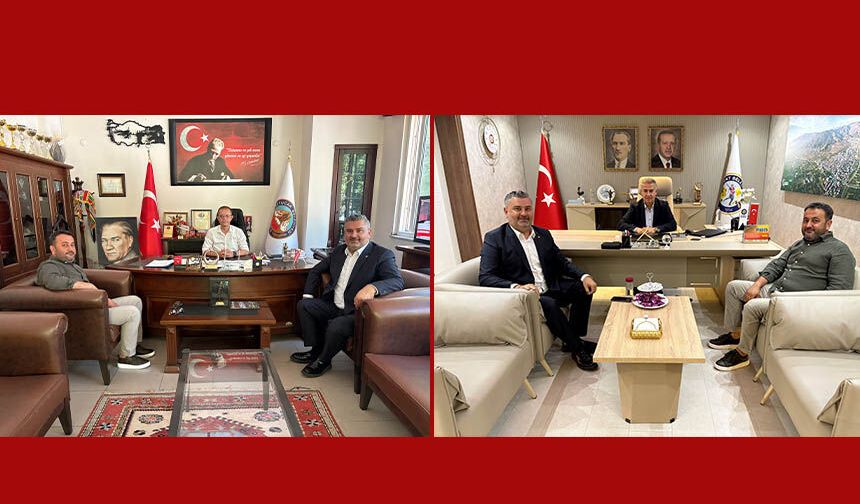 NTO Başkan Adayı Akgün'den Buharkent ve Kuyucak belediyelerine ziyaret