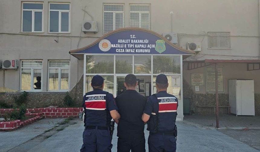 Nazilli’de aranan hükümlü yakalandı