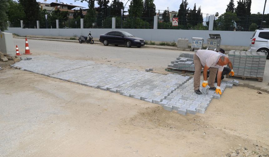 Başkan Tetik söz vermişti: Nazilli Belediyesi rekora koşuyor! 7 günde 12 bin metrekare yeni yol