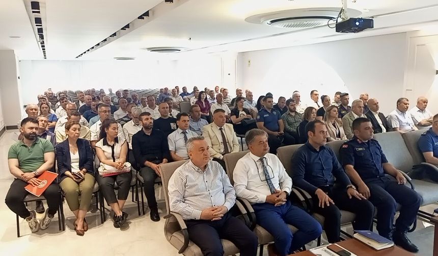 Nazilli’de geniş kapsamlı değerlendirme toplantısı yapıldı