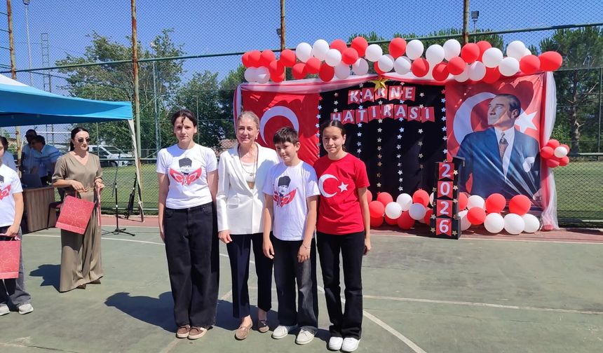 Nazilli’de karne heyecanı yaşandı