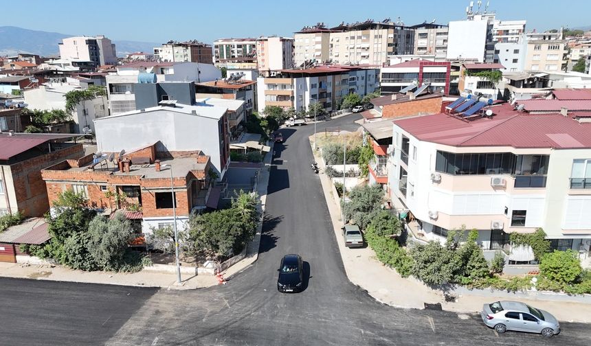 Nazilli Aydoğdu Mahallesi'nde sıcak asfalt yatırımı