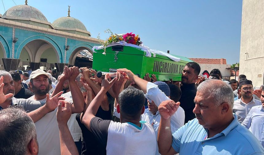 Büyük Menderes'te hayatını kaybeden 11 yaşındaki Şahin son yolculuğuna uğurlandı