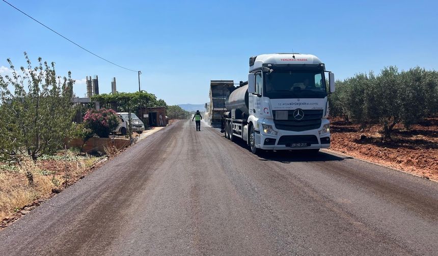 Başkan Çerçioğlu Aydın’ın dört bir yanında ulaşım yatırımlarını sürdürüyor