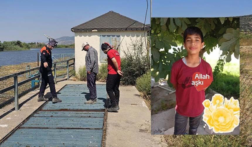 Menderes'te kaybolan Şahin için arama çalışmaları genişletildi