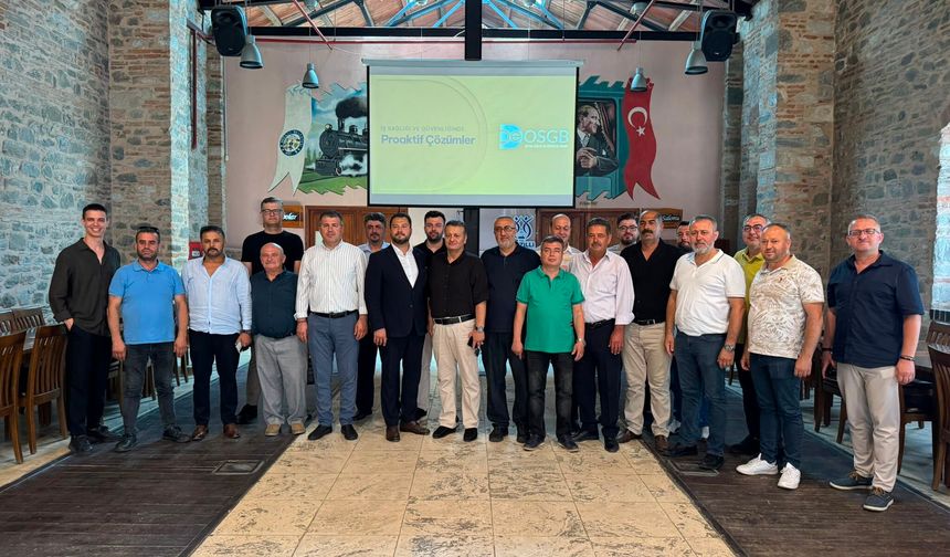 DEOSGB'den Nazilli'de iş güvenliği toplantısı