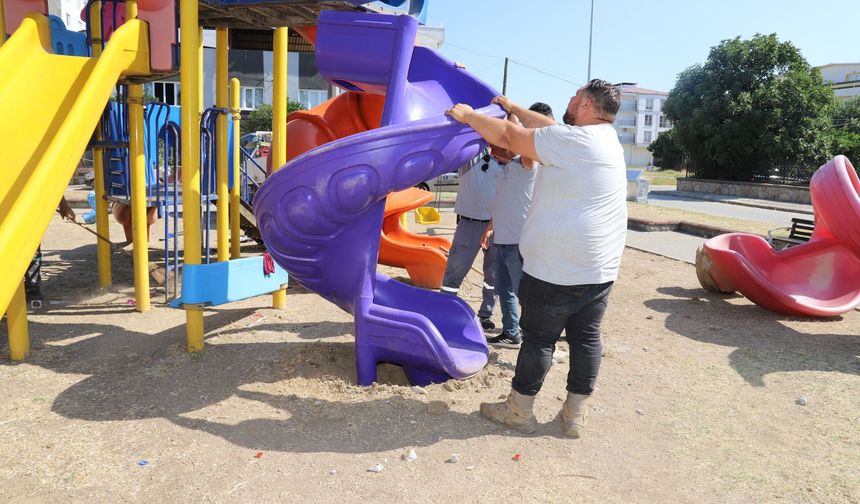 Başkan Tetik talimat verdi: Çocuk oyun parklarında büyük dönüşüm