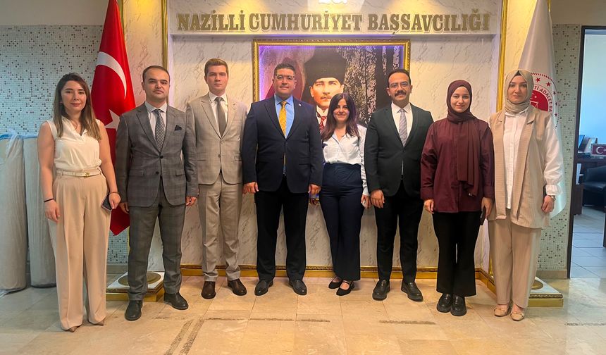 Yeni Başsavcı Vekili Nazilli'de mesaisine başladı