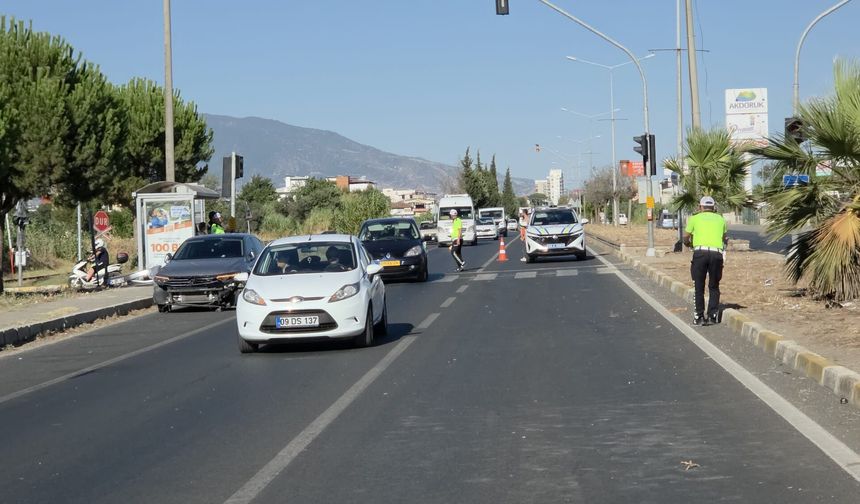 Nazilli'de kaza! Yaralılar var
