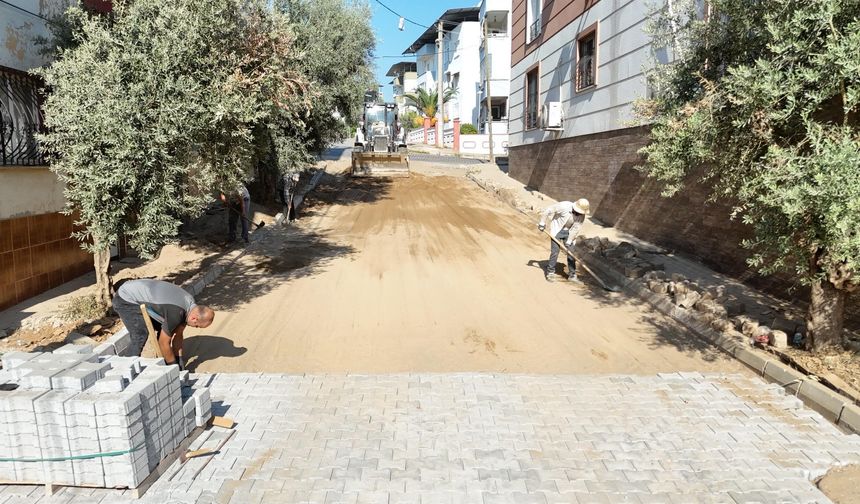 Nazilli Belediyesi'nden Yıldıztepe'ye yeni yollar
