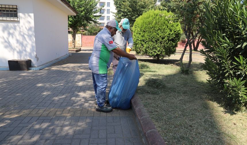 Nazilli’de yeşil alanlarda sonbahar hazırlığı