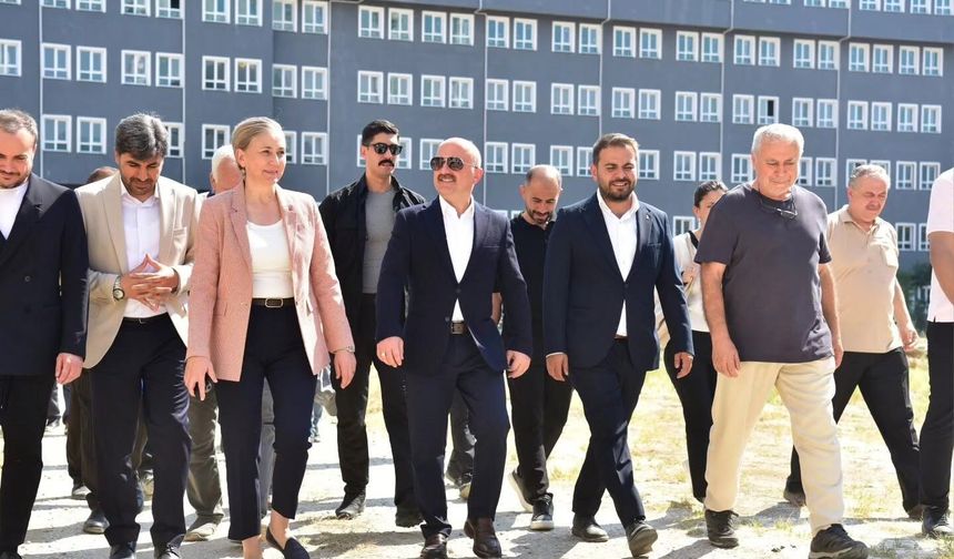 Vali Varol, Nazilli Külliye Camisi inşaatını inceledi