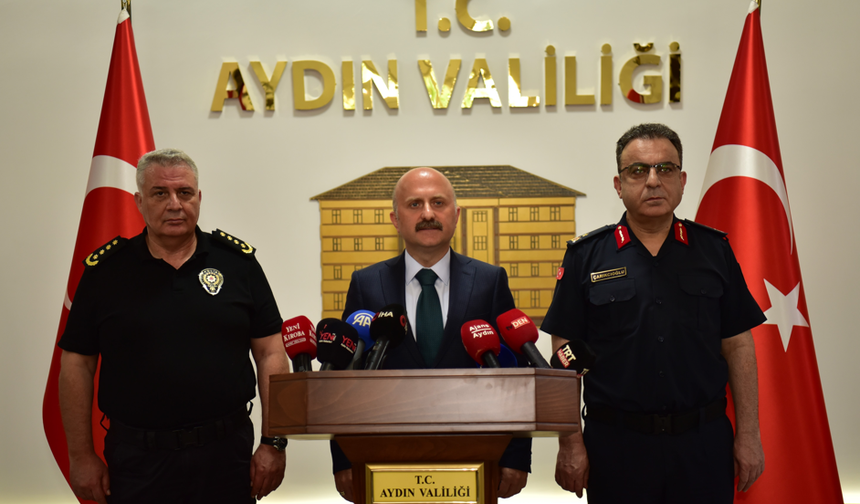 Aydın Valisi Varol açıkladı: Çine orman yangını ile ilgili 2 kişi gözaltına alındı