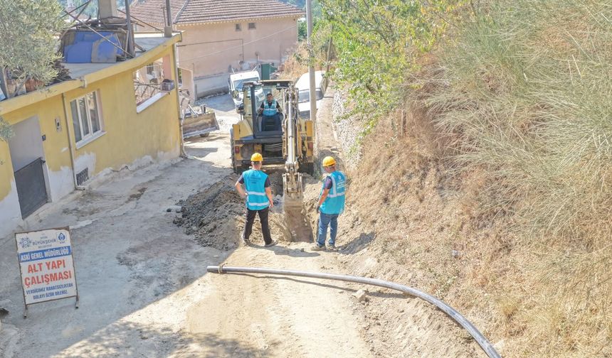 Başkan Çerçioğlu’ndan Köşk’te altyapı yatırımı