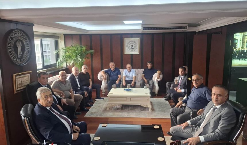 Künkcü, TESK heyetiyle dört ilde esnaf teşkilatlarıyla buluştu