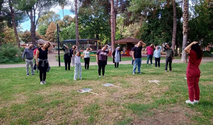 Nazilli'de vatandaşlar sağlıklı yaşam için harekete geçti