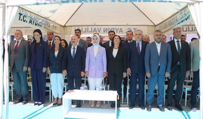 Aile ve Sosyal Hizmetler Bakanı Göktaş Aydın'da 4 merkezin açılışını yaptı