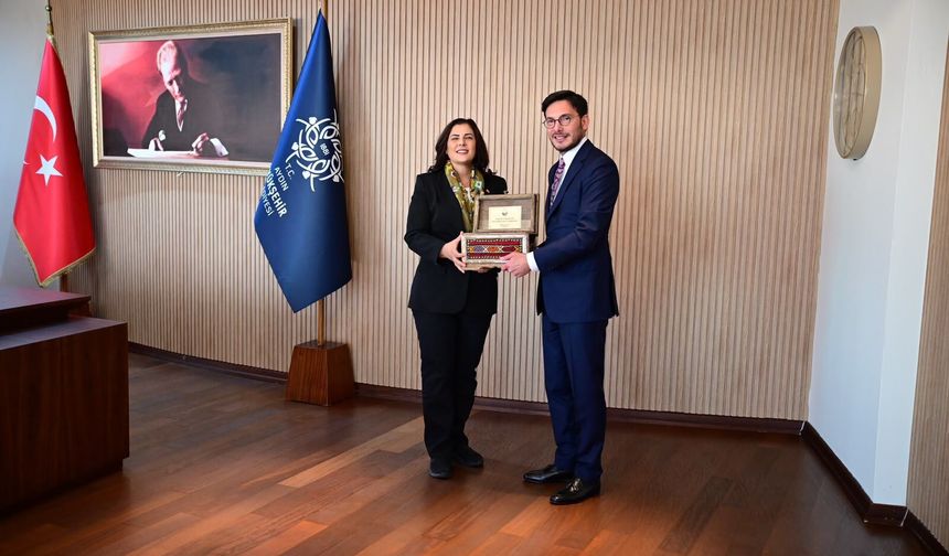 Başkan Çerçioğlu’na Tokat Belediye Başkanı Yazıcıoğlu’ndan ziyaret
