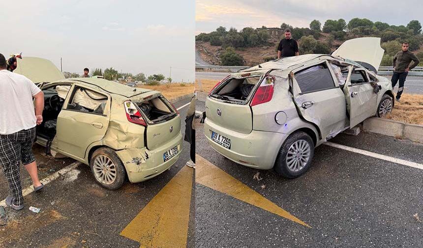 Trafik kazasında 4 yaralı
