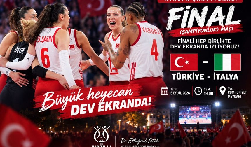 Nazilli’de Filenin Sultanları’nın final heyecanı Cumhuriyet Meydanı’nda yaşanacak