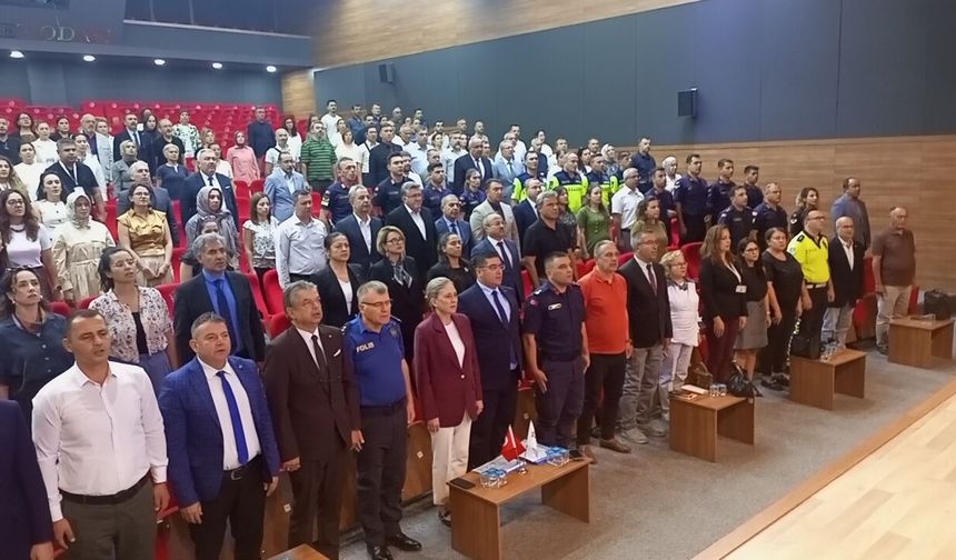 Nazilli’de okul güvenliği için kurumlar bir araya geldi