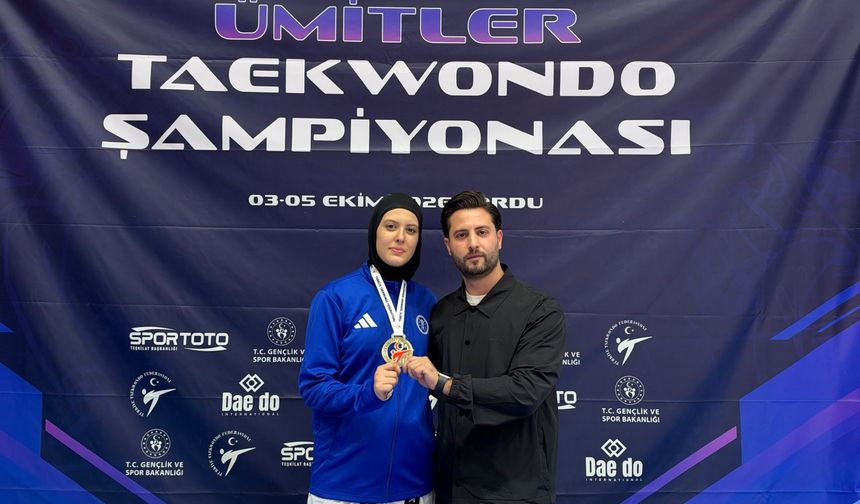 Aydın Büyükşehir Belediyespor sporcusu Köseoğlu Türkiye şampiyonu oldu