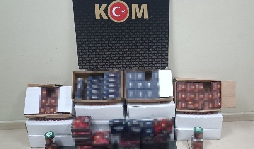 Aydın’da kaçakçılık operasyonu