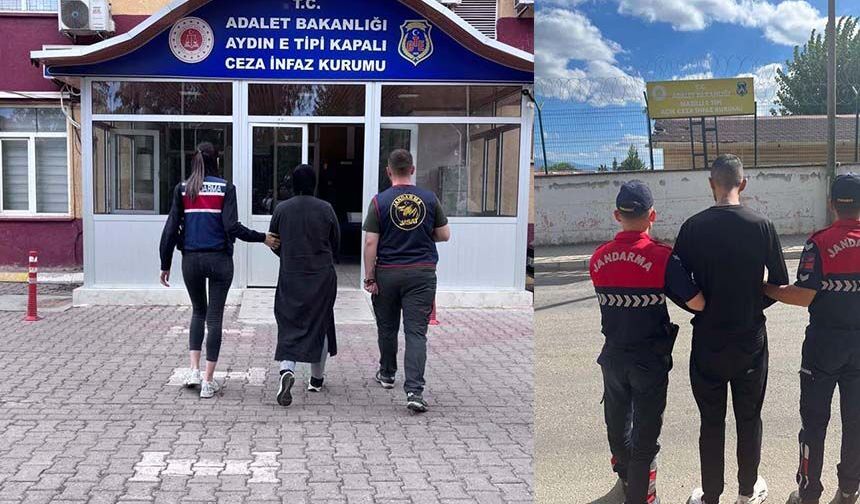 Hapis cezasıyla aranan şahıslar Aydın'da yakalandı