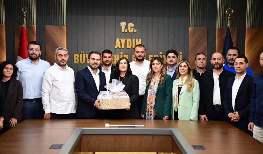 Başkan Çerçioğlu, AK Parti Nazilli heyetini ağırladı