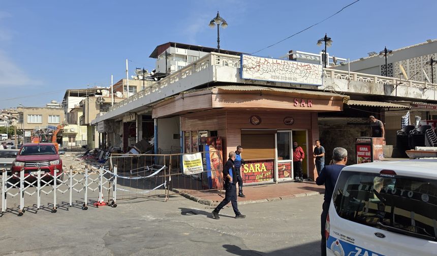 Nazilli’de iki işletme için tahliye kararı uygulandı