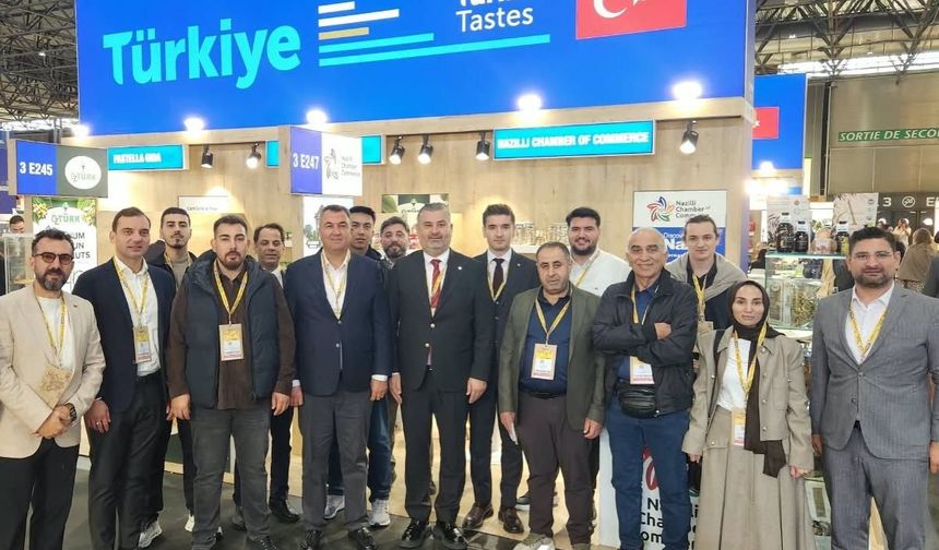 Nazilli Ticaret Odası, SIAL Paris Gıda Fuarı’nda Türkiye’yi temsil ediyor