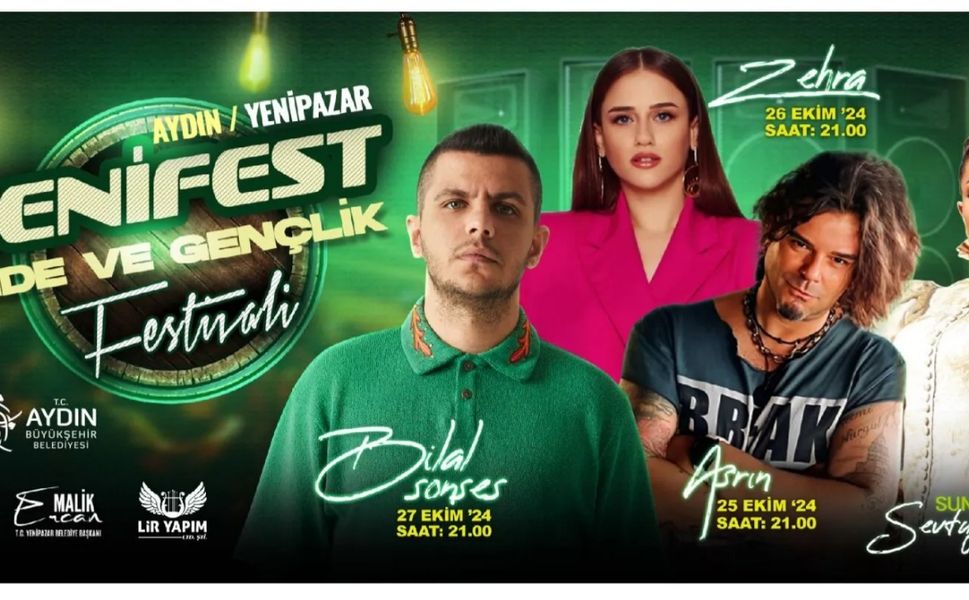 Yenipazar'da festival zamanı