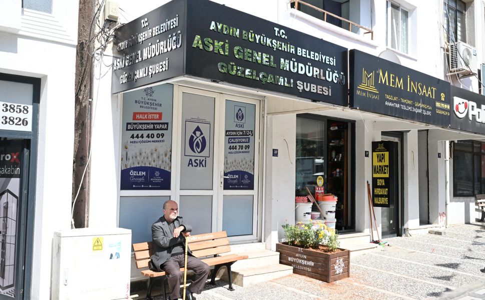 ASKİ hizmetleri Güzelçamlı Mahallesi'nde yeni şubesinde vatandaşlarla buluşuyor