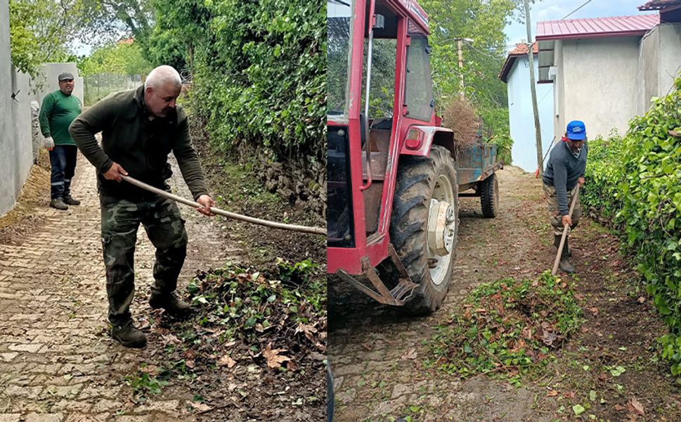 Karacasu Belediyesi’nden Kahvederesi Yaylası’nda temizlik mesaisi