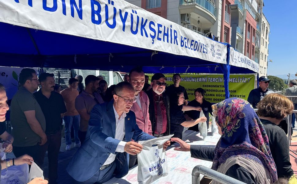 Kuyucak’ta 20 Bin Fide Dağıtıldı: Başkan Doğanca’dan Çerçioğlu’na Teşekkür