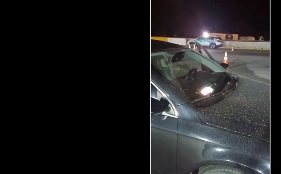 Otoyolda çakar kullanan sürücü jandarmaya takıldı