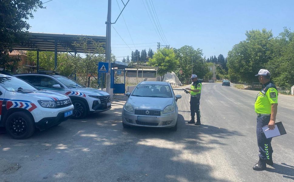 Jandarmadan havadan trafik denetimi
