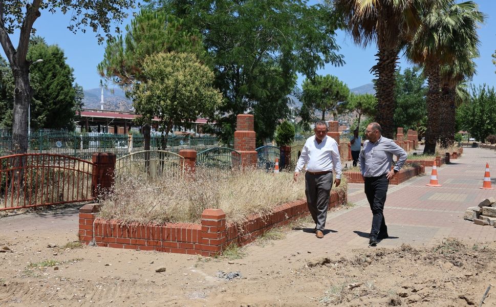 Aydın Büyükşehir’den Nazilli Yeşil Mahalle’de altyapı çalışması