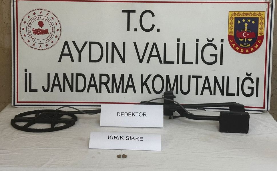 Tarihi eser bulmak istediler jandarmadan kaçamadılar