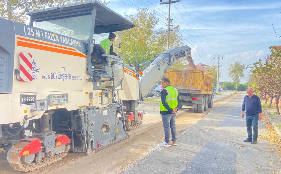 Aydın Büyükşehir ve Sultanhisar Belediyesi’nden ortak yol çalışması