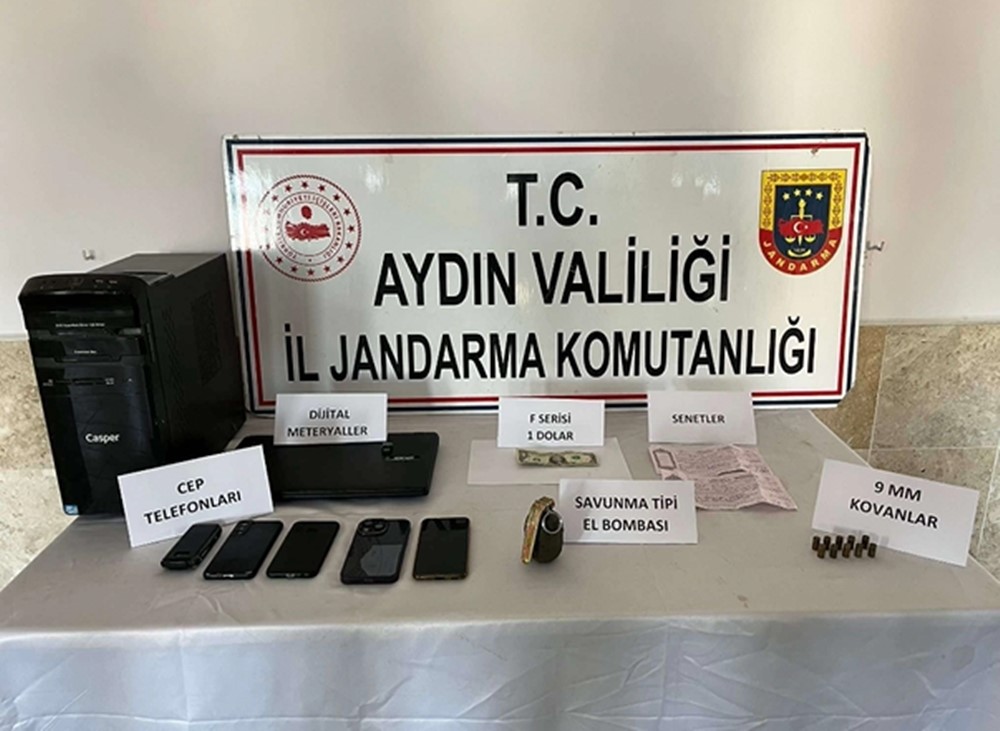 Aydın Nazilli’de El Bombası Ele Geçirildi (4)