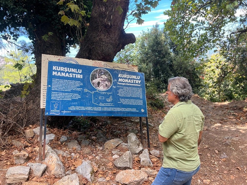 Aydın'da Dağın Zirvesinde 900 Yıllık Manastır (4)