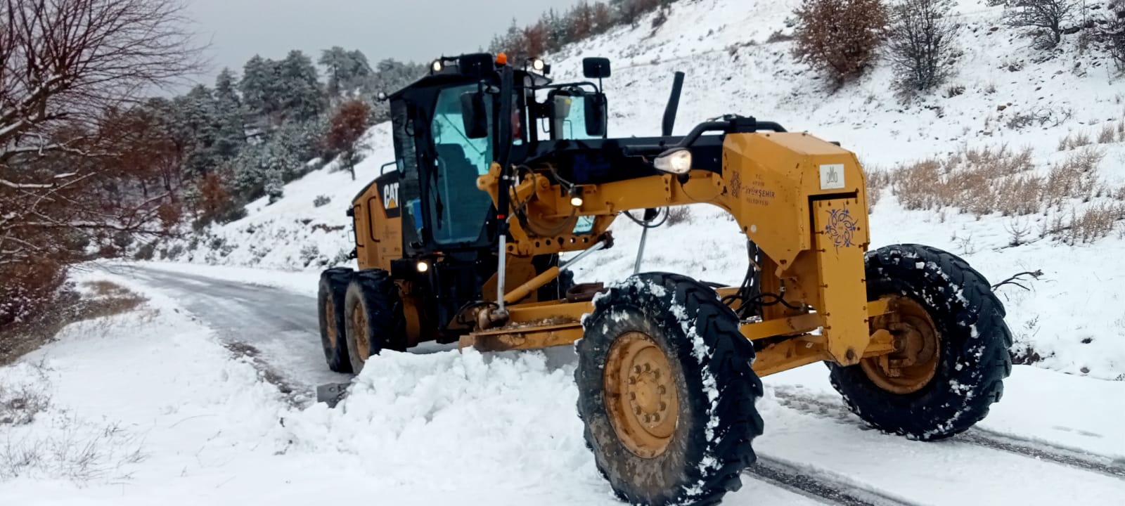 Aydın’a Lapa Kapa Kar Yağıyor (6)