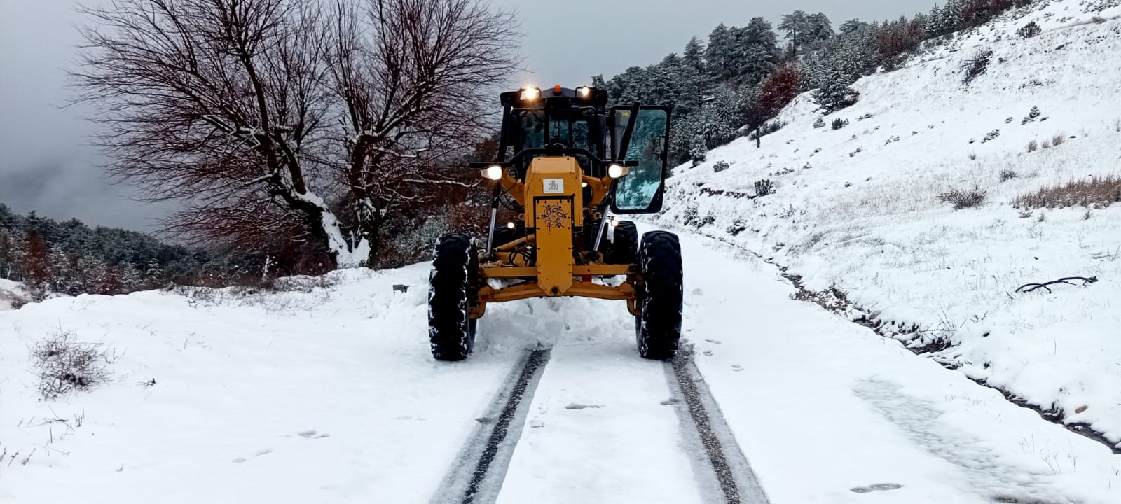 Aydın’a Lapa Kapa Kar Yağıyor (8)