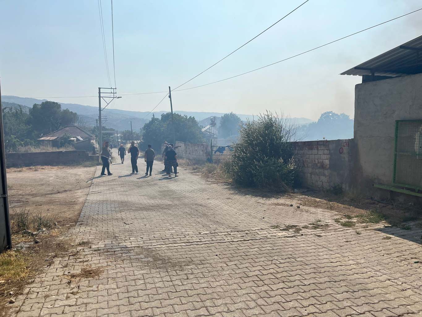 Aydın’da Alevler Evlere Sıçradı (3)