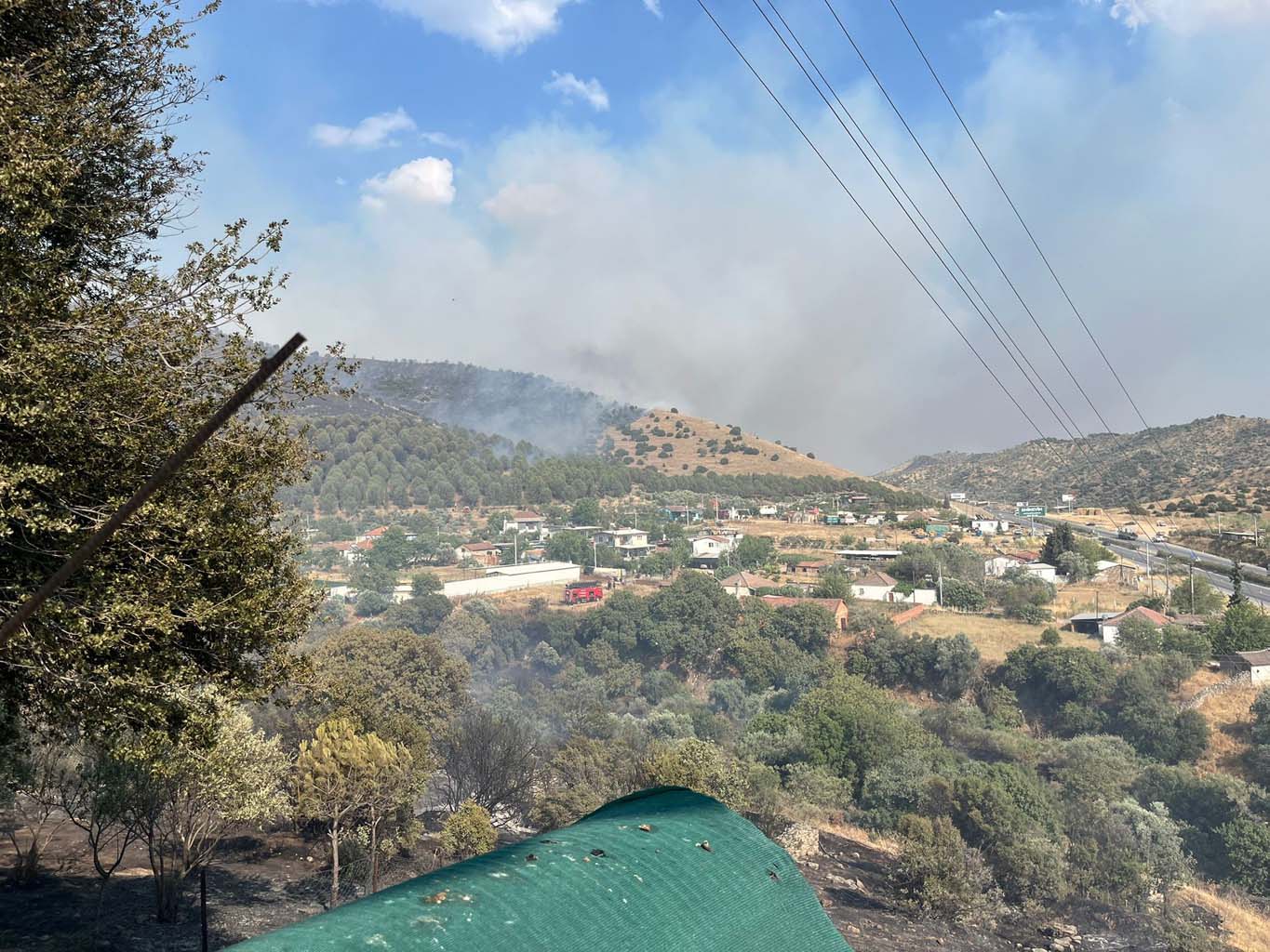 Aydın’da Alevler Evlere Sıçradı (6)