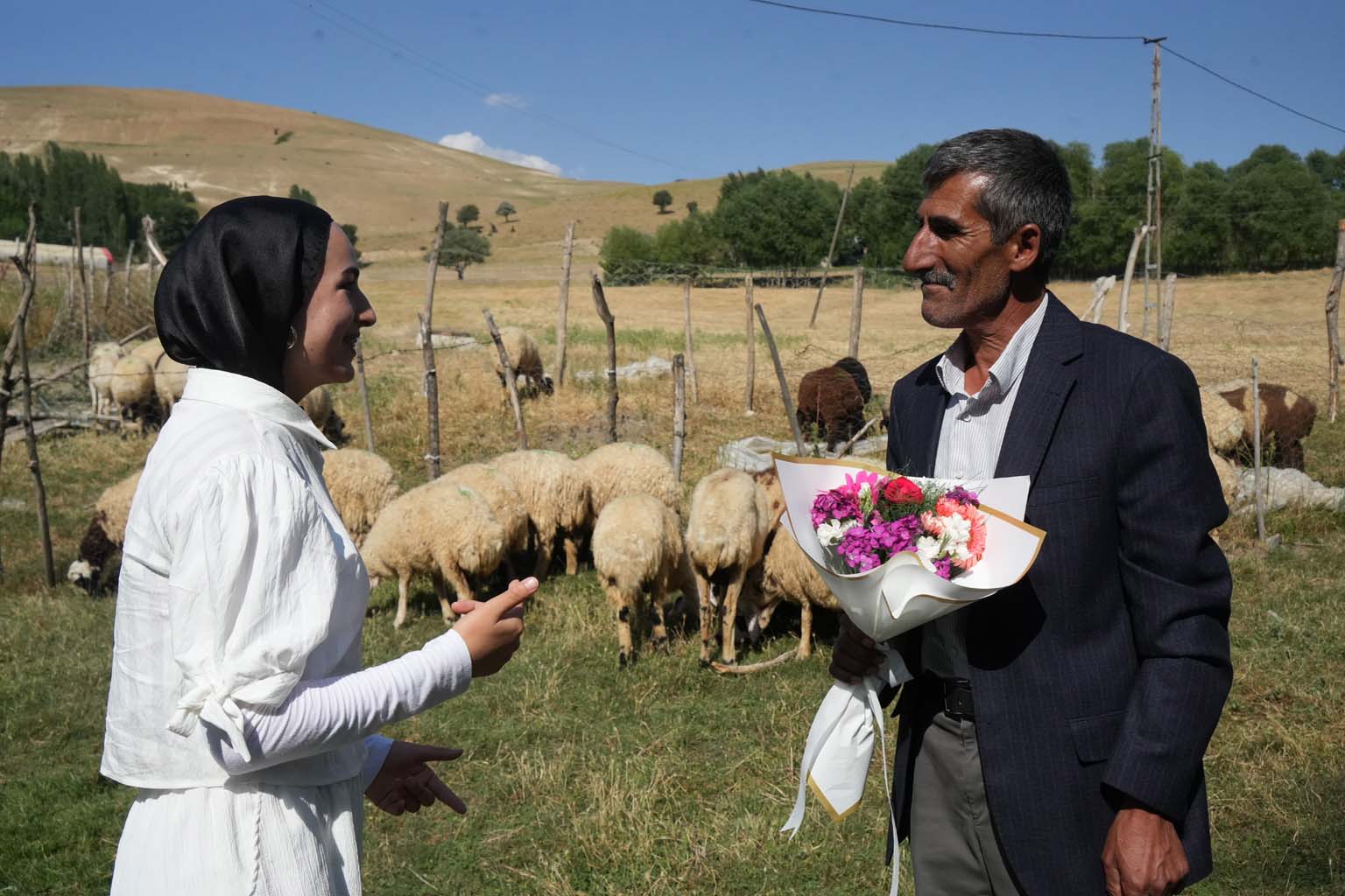 Babası Çiçeklerle Karşılamıştı, Müjdeli Haberi Aydın’dan Verdi (3)